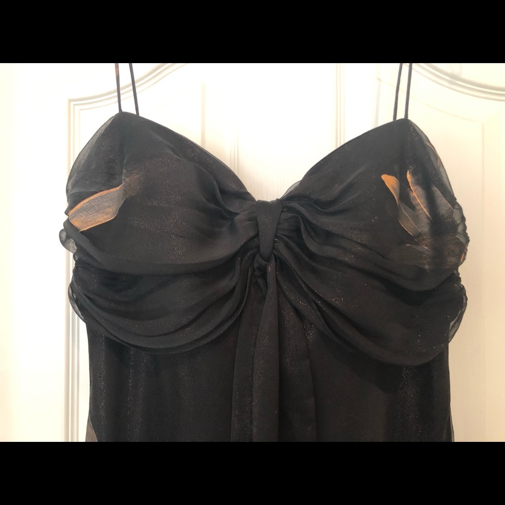 Black cocktail dress